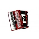 ACORDEON (SANFONA) MICHAEL ACM12007 PRD DE 120 BAIXOS – VERMELHO PEROLADO