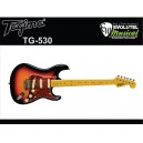 Guitarra Tagima Elétrica TG-530 WOODSTOCK Sunburst