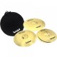 Kit Pratos Para Bateria Orion Twr75 Twister Set Hit Hat 13 Medium Crash 16 Crash Ride 18 Com Bag