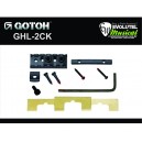 Lock Nut - Trava de afinação floyd rose Gotoh GHL-2CK - 43MM