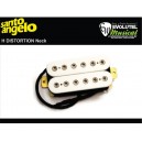 Captador guitarra Santo Ângelo D´Angelous H DistortionNeck (braço) Branco - Humbucker