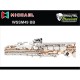 Saxofone Soprano Michael WSSM49 BB Dual Gold DUPLO DOURADO E NIQUELADAS