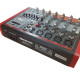 Mesa de Som, Mixer Soundvoice MC-6 EUX - com equazlizador e toca pen drive
