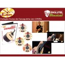 Vídeo Aula/curso De Cavaquinho/cavaco 4 Dvds Edon