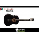 Violão Michael VM15NY BK Go Play / Cordas de Nylon / Preto
