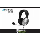 Fone de Ouvido Fortrek Multimídia HS310 Preto/Prata 