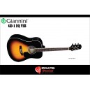 Violão Giannini GD-1 EQ Vintage Sunburst Satin (VSB-S)   / Elétrico com afinador