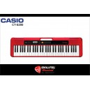 Teclado Arranjador Casio CT-S200 / 5 oitavas / Vermelho