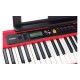 Teclado Arranjador Casio CT-S200 / 5 oitavas / Vermelho