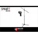 Pedestal Microfone Smart SM-030 com Cachimbo Com fio
