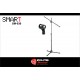 Pedestal Microfone Smart SM-030 com Cachimbo Com fio