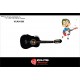 Violão Infantil Vogga Nylon VCA-54 BK (preto)