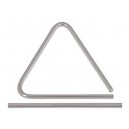 Triângulo Spanking Cromado 20cm 