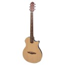 Violão Aço Elétrico Flat Cutaway Giannini Stage STS SPC CEQ Natural Satin (NS)