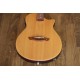 Violão Aço Elétrico Flat Cutaway Giannini Stage STS SPC CEQ Natural Satin (NS)