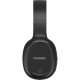 Fone de Ouvido Bluetooth TELEFUNKEN Over-Ear H500BT Preto  Bluetooth v5.0 ou com fio  