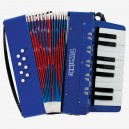 Sanfona (Acordeon) Infantil Turbinho 104-BL Azul Escuro