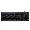 Teclado Multilaser TC262 Multimídia Office USB Preto com Apoio para Smartphone 