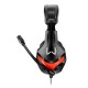 Headset Gamer Warrior PH101 Harve P2 Stereo Preto/Vermelho 