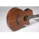 Violão Strinberg Náilon SL200C MGS (Marrom fosco) Elétrico com afinador