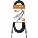 Cabo HAYONIK para Instrumentos P10 X P10 7m PLAYER Preto 