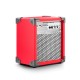 Caixa Frahm Amplificada/multiuso LC-250 APP Vermelho / Bluetooth, USB, SD Card e FM 