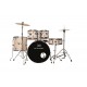 Bateria Michael Trinity DMT322 MPL - Bumbo 22" / Completa (banco, pratos, ferragens)