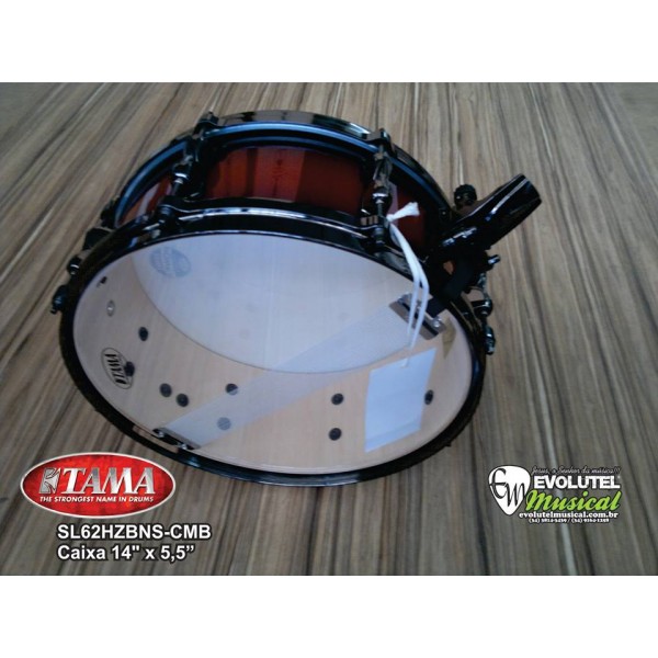 Bateria Tama Superstar Hyper Drive Custom SL62HZBNS CMB- FERRAGENS E PRATOS NÃO INCLUSOS