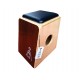 Cajon Allê ES37 Inclinado Natural Acústico / Assento Acolchoado