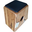 Cajon Allê ES40 Duplo Inclinado Natural Elétrico / Assento Acolchoado
