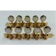 Tarraxa Deval 507 Pino Fino Gold / Viola 10 cordas / Cromada / Padrão Viola Start Giannini