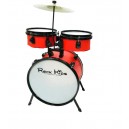 Bateria Infantil RMV Kids Show Preta / Completa / Vermelha