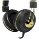 Fone de Ouvido Yoga CD-67 / Headphone / Preto com dourado