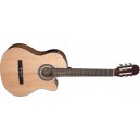 Violão Shelby By Eagle  SN61C STNT / Nylon / Clássico com Cutaway / Elétrico com afinador