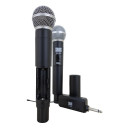 Microfone Sem Fio Solus MM-120SF (VHF) Frequ&ecirc;ncia Fixa / Amador / Somente 1 kit Por Ambiente