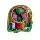 Kit Bandinha Infantil Ritmica Sprign SPK-10 KIDS- c/ Mochila 10 peças / Chocalho+pandeiro+xilofone e muito mais... 