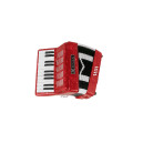 Acordeon (sanfona) infantil Michael ACM 0822 PRD 8 baixos- Vermelho