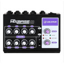 Base Conectora/Mesa de Som Waldman Mixbase MB-8 / Com bateria recarregável