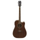 Violão Cort AD 880 MCE DX | Folk / Aço / Bag (Capa) / Open Pore Mahogany (OP)