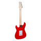 Guitarra Winner Tipo Strato WGS SSS (Vermelho Brilhante)