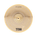 Prato TITAN TNL16CA Low Sound / Liga Brass / 16" / Furado (baixo volume)