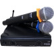 Microfone Sem Fio Soundvoice MM-130SF (UHF) Frequência Fixa / Bateria Recarregável