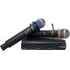 Microfone Sem Fio Soundvoice MM-130SF (UHF) Frequência Fixa / Bateria Recarregável