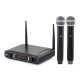 Microfone Vokal DVS100DM / Duplo / Digital / 16 Frequências / FORA DO 4G