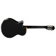 Violão MICHAEL VMY-340 BK Preto Brilhante / Nylon / Clássico / Elétrico com afinador