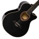 Violão MICHAEL VMY-340 BK Preto Brilhante / Nylon / Clássico / Elétrico com afinador