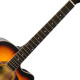 Violão MICHAEL VMF361 SB Sunburst Brilhante / Aço / Folk / Elétrico com afinador