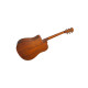 Violão Michael folk cutaway VMI230 / Tampo Maciço / Trasto de Inox / Cordas de aço / Elétrico com afinador