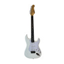 Guitarra Malibu Tipo Strato EG22 Branco Met&aacute;lico MWH - SSS