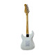 Guitarra Malibu Tipo Strato EG22 Branco Metálico MWH - SSS